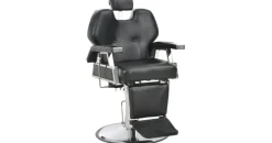 vidaXL Friseurstuhl Schwarz 72×68×98 cm Kunstleder