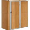 vidaXL Geräteschuppen 1,8 x 0,97 m braun
