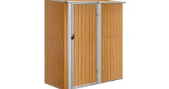 vidaXL Geräteschuppen 1,8 x 0,97 m braun