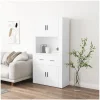 vidaXL Highboard 3185367 Weiß