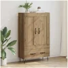 vidaXL Highboard 69,5 x 115 x 31 cm Braun