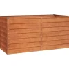 vidaXL Hochbeet Rostig 160 x 80 x 77 cm Cortenstahl