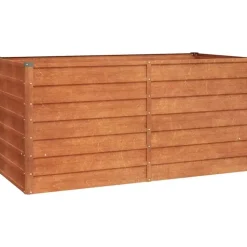 vidaXL Hochbeet Rostig 160 x 80 x 77 cm Cortenstahl