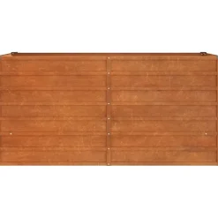 vidaXL Hochbeet Rostig 160 x 80 x 77 cm Cortenstahl