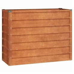 vidaXL Hochbeet Rostig 100 x 40 x 77 cm Cortenstahl