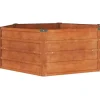 vidaXL Hochbeet Rostig 129 x 129 x 45 cm Cortenstahl