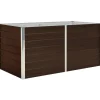 vidaXL Hochbeet 160 x 80 x 77 cm Braun