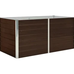 vidaXL Hochbeet 160 x 80 x 77 cm Braun