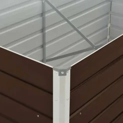 vidaXL Hochbeet 160 x 80 x 77 cm Braun