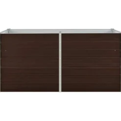 vidaXL Hochbeet 160 x 80 x 77 cm Braun