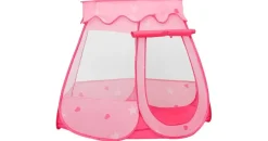 vidaXL Kinder-Spielzelt mit 250 Bällen Rosa 102x102x82 cm