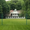vidaXL Maschendrahtzaun mit Pfosten 25 x 0,75 m Grün