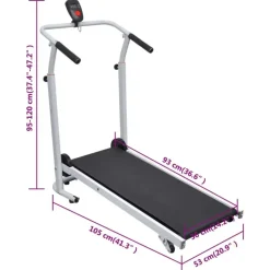vidaXL Mini-Laufband