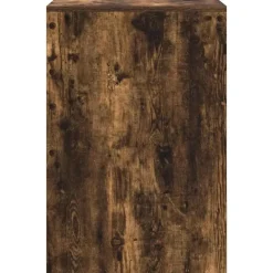 vidaXL Schreibtisch Räuchereiche Braun