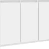 vidaXL Sideboard 102 x 75 x 33 cm Weiß