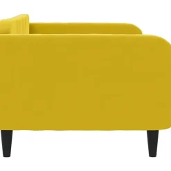 vidaXL Tagesbett 100 x 200 cm gelb