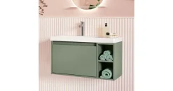 Villeroy & Boch Waschtischunterschrank 1 Auszug 77,2 x 43,6 x 43,9 cm Soft Green