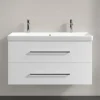 Villeroy & Boch Waschtischunterschrank 2 Auszüge 98 x 51,4 x 48 cm Weiß