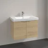 Villeroy & Boch Waschtischunterschrank 2 Türen 75 x 52 x 0 cm Eiche