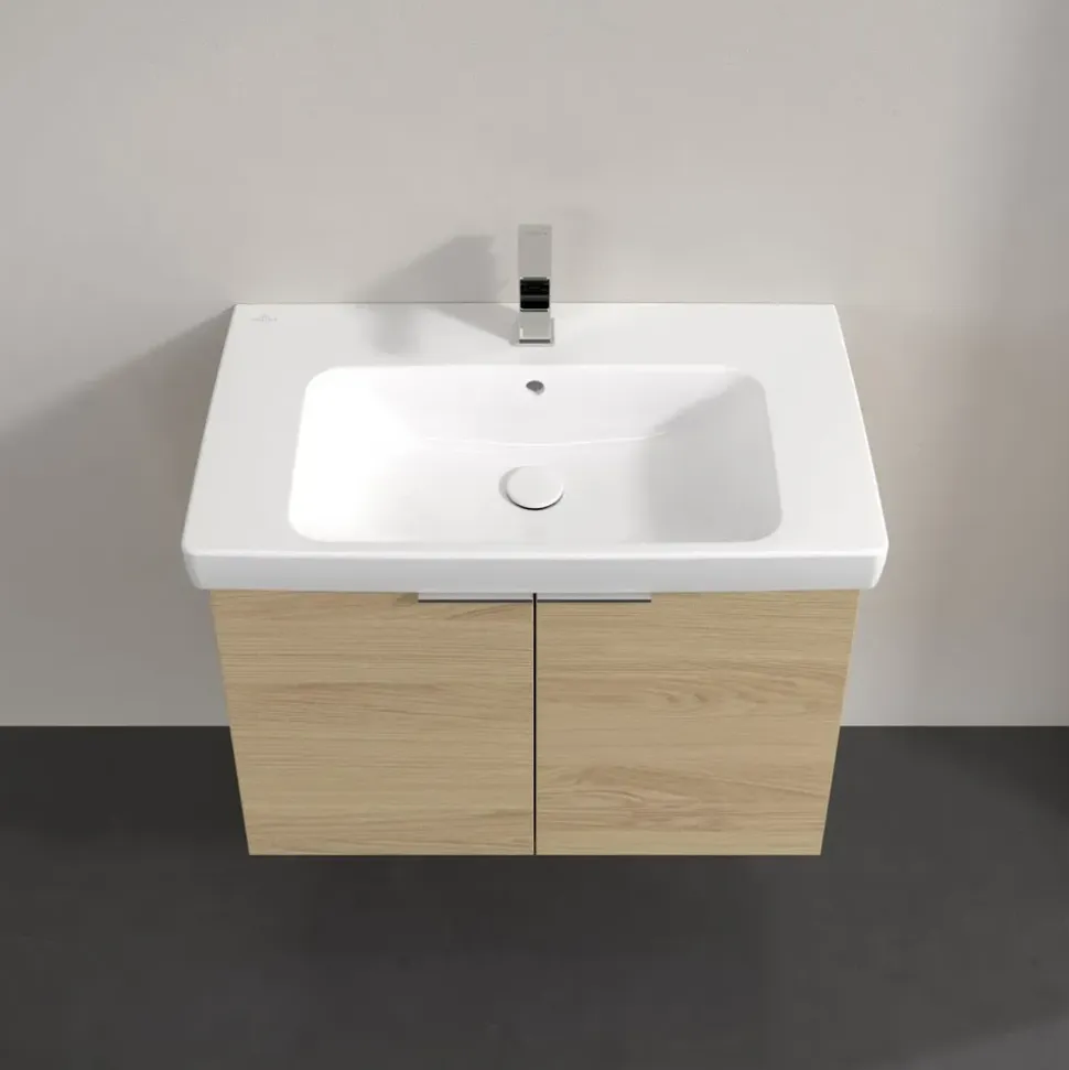 Villeroy & Boch Waschtischunterschrank 2 Türen 75 x 52 x 0 cm Eiche