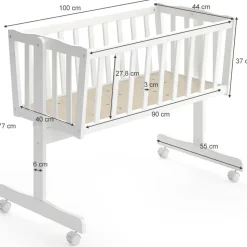 VitaliSpa Noah Weiß 40 x 90 cm
