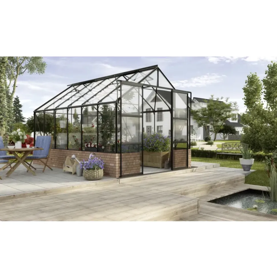 Vitavia Cassandra 9900 Alu schwarz ESG 3 mm 9,9 m2