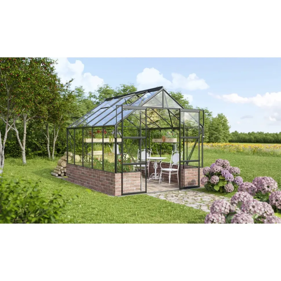 Vitavia Cassandra 8300 Alu Schwarz ESG 3 mm 8,3 m2
