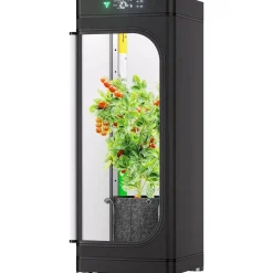 VIVOSUN Growbox All-in-One System 100 W 60 x 60 x 180 cm Schwarz