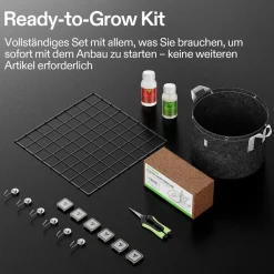 VIVOSUN Growbox All-in-One System 100 W 60 x 60 x 180 cm Schwarz