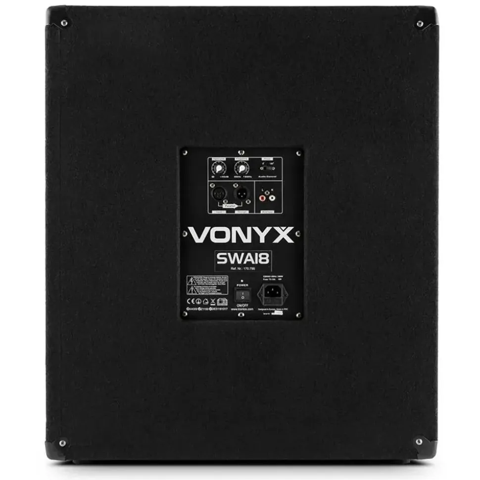 Vonyx SWA18 PA Aktiv-Subwoofer 18" / 1000W