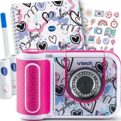 Vtech KidiZoom Print Cam Scrapbook Bundle pink