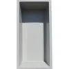 Wacredo GFK Rechteckbecken grau 240 x 120 x 60cm Kneippbecken Teichbecken