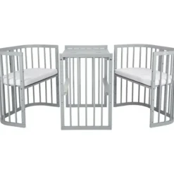 Waldin Babybett 7in1 Weiß 77 x 0 cm