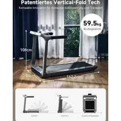 WalkingPad X218 schwarz
