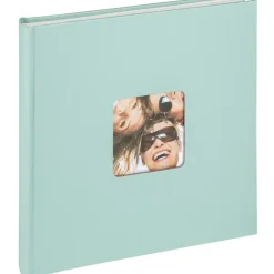 walther design Fotoalbum mintgrün 26x25 40 Seiten Buchalbum FA-205-A