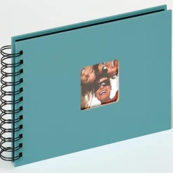 walther design Fotoalbum petrolgrün 22x16 cm