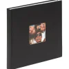 walther design Fotoalbum schwarz 26x25 40 Seiten Buchalbum FA-205-B