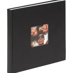 walther design Fotoalbum schwarz 26x25 40 Seiten Buchalbum FA-205-B