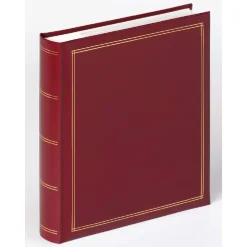 walther design Memo-Album Monza,rot f. 200 F. 13x18