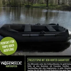 Waterside Schlauchboot Hunter-SP 235 - Schwarz