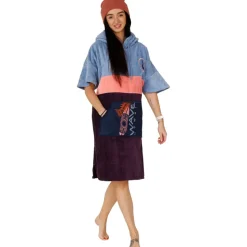 Wave Hawaii Cotton Velours Kiholo Unisex Poncho