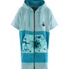 Wave Hawaii Zip Poncho Mehrfarbig M