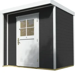 Weka Designhaus 262 2,09 x 2,05 m anthrazit