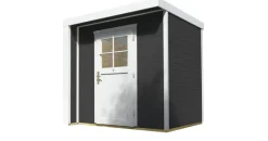Weka Designhaus 262 2,09 x 2,05 m anthrazit