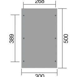 Weka Einzelcarport 606