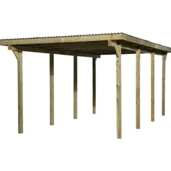 Weka Einzelcarport 606 Gr. 2 300 x 600 cm kdi