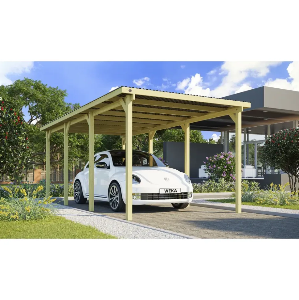 Weka Einzelcarport 606 Gr. 2 300 x 600 cm kdi
