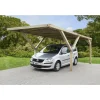 Weka Y-Flachdach Carport 3,00 x 3,62 m kdi