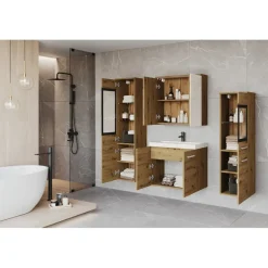WELLTIME MADRIT II 5-tlg. Braun/Eiche