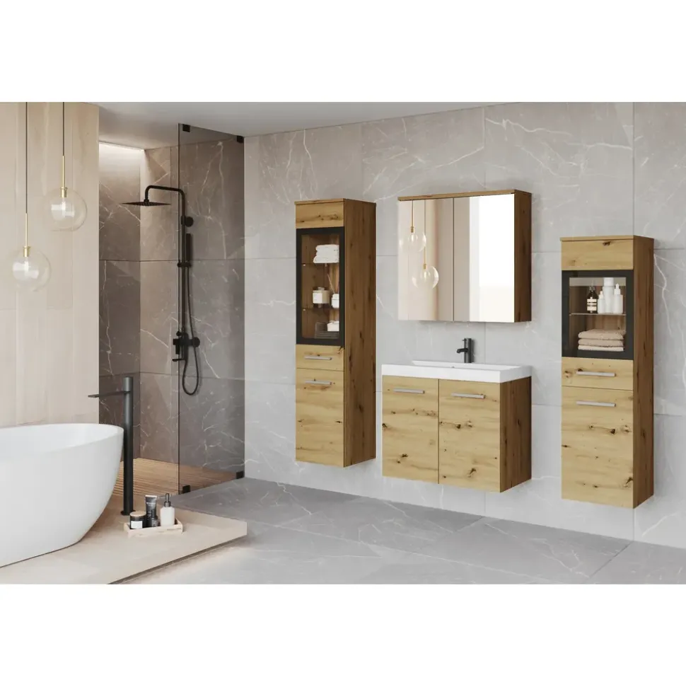 WELLTIME MADRIT II 5-tlg. Braun/Eiche
